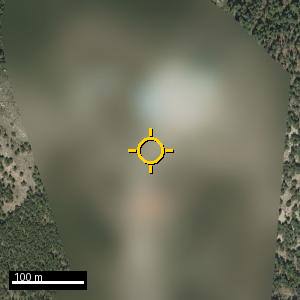 Aerial photograph of Roadside nr. Sediles (north), pin marked.